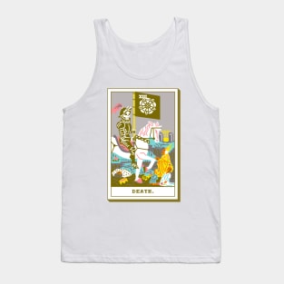 XIII - Death - Tarot Card Tank Top